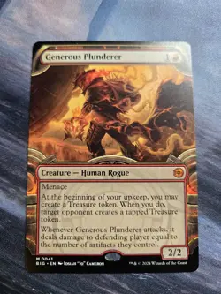 Generous Plunderer (Showcase) Outlaws of Thunder Junction: the Big Score Regular - Image 1