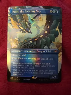 MTG - Kairi, the Swirling Sky - Borderless FOIL - Kamigawa: Neon Dynasty NM - Image 1