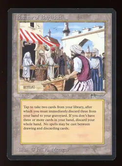 1994 Arabian Nights Bazaar of Baghdad ~ Vintage MTG/Magic ~ NM/MINT Condition - Image 1