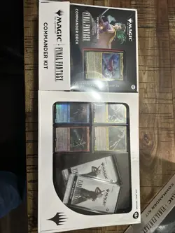 JUST RELEASED Magic The Gathering Final Fantasy Commander Kit - Revival Trance - Image 1