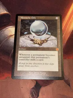 Mesmeric Orb X1 Mtg Brothers War Nm Retro Frame - Image 1