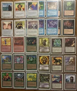 Chronicles Complete Set Magic the Gathering MTG 125/125 Vintage great condition! - Image 1