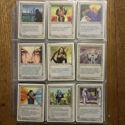 Chronicles Complete Set Magic the Gathering MTG 125/125 Vintage great condition! - Image 2