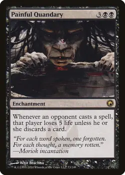Painful Quandary 1x MtG Scars of Mirrodin SP/NM - Image 1
