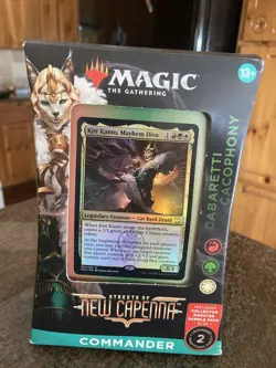 Streets of New Capenna Commander Deck - Cabaretti Cacophony MTG Brand New Sealed 195166121468 - Image 1