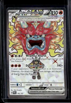 2024 Pokemon Twilight Masquerade Hearthflame Mask Ogerpon ex #192/167 - Image 1