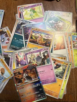 Pokemon card lot of 100+ cards Random see pics the cards in the pix are included - Image 4