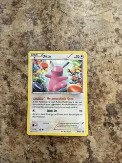 Ditto XY40 Pokemon XY Black Star Promo Holo Near Mint Free Shipping - Image 1