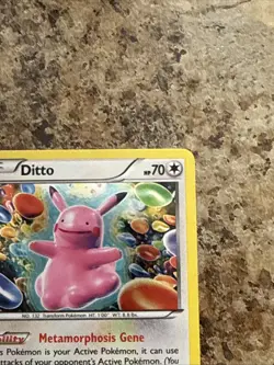 Ditto XY40 Pokemon XY Black Star Promo Holo Near Mint Free Shipping - Image 2