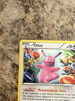 Ditto XY40 Pokemon XY Black Star Promo Holo Near Mint Free Shipping - Image 3