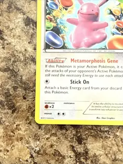 Ditto XY40 Pokemon XY Black Star Promo Holo Near Mint Free Shipping - Image 4
