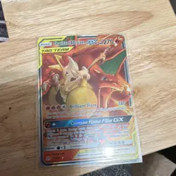 Pokemon Charizard & Braixen GX TAG TEAM 22/236 SM-Cosmic Eclipse Ultra Rare Holo - Image 1