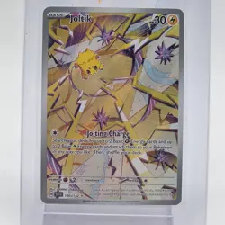 Pokemon Joltik 150/142 Illustration Rare Scarlet & Violet Stellar Crown Holo IR - Image 1