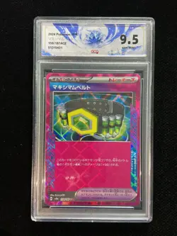 2024 Pokemon JPN SV8a 159/187 ACE Maximum Belt Terastal Festival ACG 9.5 TB44 - Image 1