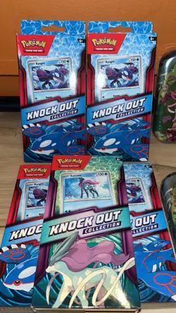 Pokemon TCG Prismatic Evolutions Mini Tins Plus Knockout Out Collection Lot Of 9 - Image 3