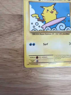 Evolutions - Surfing Pikachu - 111/108 Nm/LP Secret Rare Regular Pokemon - Image 5