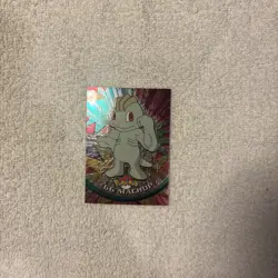 Pokemon 2000 Topps Chrome TV Animation #66 Machop - Image 1
