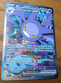 Team Rocket's Crobat ex 234/182 Destined Rivals Pokemon 2025 NM - Image 1