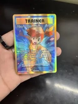 Pokemon Misty's Determination Ultra Rare Full Art Holo Evolutions 108/108 - Image 1