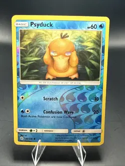 Pokemon Psyduck 40/236 Reverse Holo Cosmic Eclipse LP - Image 2