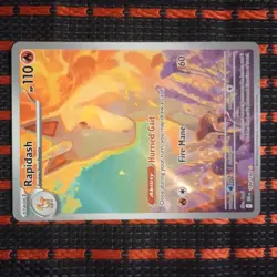 Pokemon Destined Rivals-Rapidash 189/182 Illustration Rare. New/Mint - Image 2
