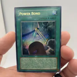 Yugioh Power Bond CRV-EN037 Ultra Rare 1st Ed LP - Image 1