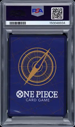 2026 ONE PIECE OP14-EB04-THE AZURE SEA'S SEVEN 3RD ANV-GOLD #051 BUGGY PSA 10 - Image 2