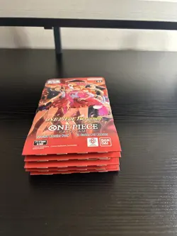 One Piece EB-03 Extra Booster Heroine Edition x5 Sleeved Packs EN - Image 1