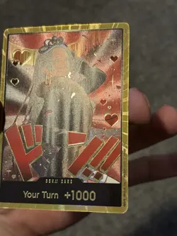 DON!! Card (Boa Hancock)(Gold) Extra Booster: One Piece Heroines Edition Foil - Image 2