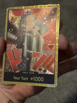 DON!! Card (Boa Hancock)(Gold) Extra Booster: One Piece Heroines Edition Foil - Image 5