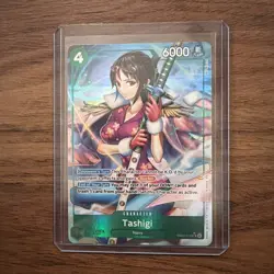 Tashigi EB03-18 SR Foil One Piece Card Game TCG - Image 1