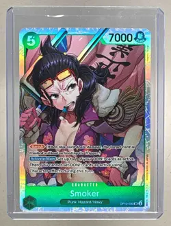 Smoker 2025 One Piece Royal Blood OP10 #OP10-030 Super Rare - Image 1