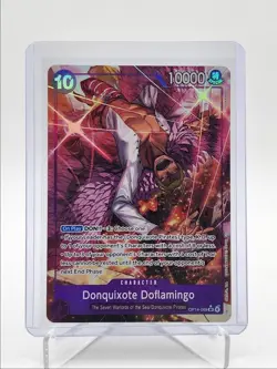 DONQUIXOTE DOFLAMINGO 2026 ONE PIECE SUPER RARE ALT ART OP14-069 Q6027 - Image 1