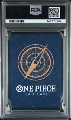 2025 ONE PIECE OP13-CARRYING ON HIS WILL 3RD ANV-SILVER #004 SHANKS PSA 10 - Image 2