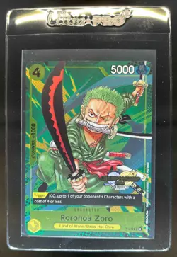 2024 One Piece Promos Roronoa Zoro Championship Finals Stamp #P-042 - Image 1