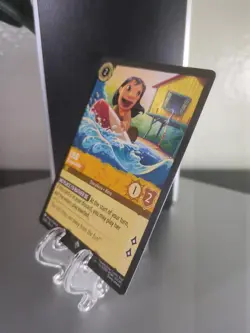 Lilo - Escape Artist 2/204 Azurite Sea Regular Disney Lorcana Bonus Cards - Image 2