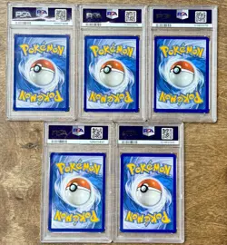 PSA Graded Pokemon Card Lot 5 Miraidon HR Pidgeot SIR Scizor IR Kecleon Slakoth - Image 2