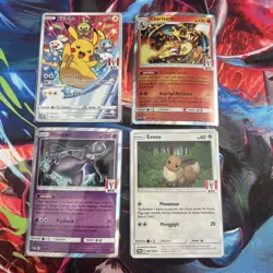 Pokemon Card Indonesia KFC SET ALL 8 of 8 - US Shipping - Image 3