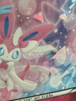 Pokemon Card Sylveon 72/111 Cracked Ice Holo Rare 2014 TCG Evolves From Eevee - Image 5