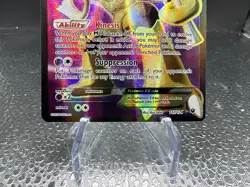 Pokemon Alakazam EX TCG Fates Collide Holo Full Art Ultra Rare Card 117/124 - Image 4