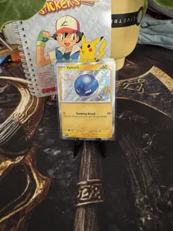 Scarlet & Violet Voltorb 133/091 Pokemon Card Paldean Fates Shiny Rare Card NM - Image 1