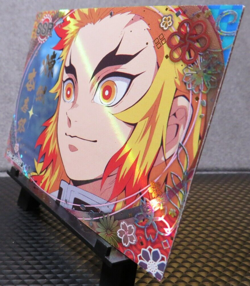 Kyojuro Rengoku Super Secret Rare Holo SSR Card Demon Slayer Anime Manga CCG NM - Image 4