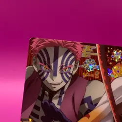 RENGOKU AKAZA TANJIRO Kimetu noYaiba DemonSlayer Bandai Holo Card Rare No.033F/S - Image 2
