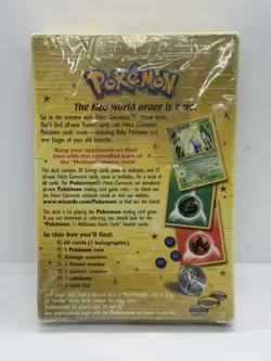 Pokemon Hotfoot Theme Deck 2000 Neo Genesis WOTC Vintage TCG Cards | FATORY SEAL - Image 2