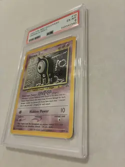 PSA 6 EX-MT Unown A Neo Discovery Holo Rare Pokemon Card 14/75 - Image 3