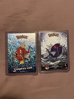Pokemon Crystal 1.0 + Dark Crystal 2 Card Bundle - Magikarp #129 NM - FAST SHIP￼ - Image 1