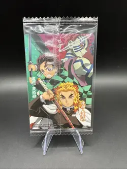 Demon Slayer Wafer Card 035 Rengoku, Tanjiro & Akaza Sealed! - Image 2