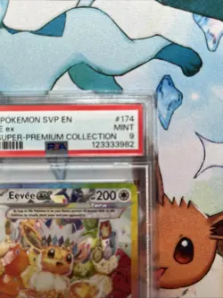 Eevee ex 174 Sv: Scarlet & Violet Promo Cards Holo PSA 9 Mint - Image 3