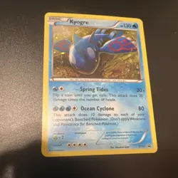 Pokemon Kyogre XY51 XY Promo Holo Basic 130 HP Card English 2015 - Image 1