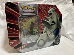 Pokemon V Strikers Tin Tyranitar Sealed Box Trading Card Game 2021 - Image 1